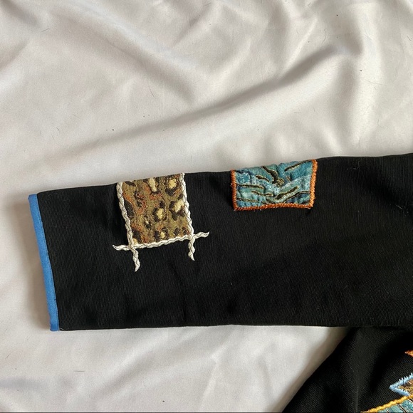 HP⭐️ Vintage 80s Abstract Patchwork Coat - Picture 5 of 15